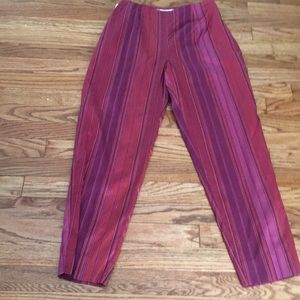 Jones New York silk pants.